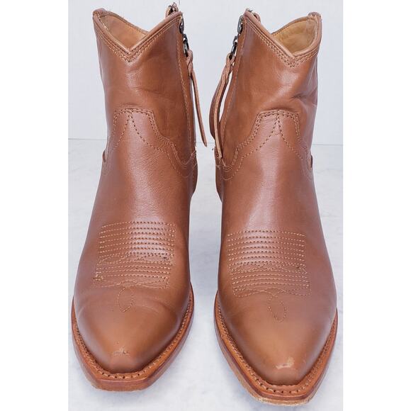 Tecovas Women’s Size 6B The Daisy Boots in Caramel Leather Heeled Western - Picture 6 of 16